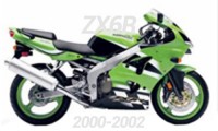 00-02 ZX6R Carénages