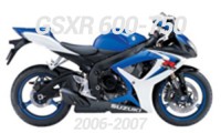 06-07 GSXR 600-750 Carénages