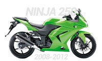 08-12 Ninja 250 Carénages