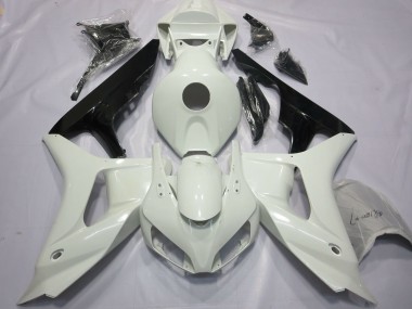 06-07 Blanc & Noir CBR1000RR Carénage Moto