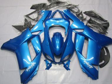 07-08 Bleu Clair ZX6R Carénage Moto