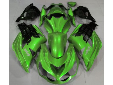 12-21 Vert Liquide ZX14R Carénage Moto