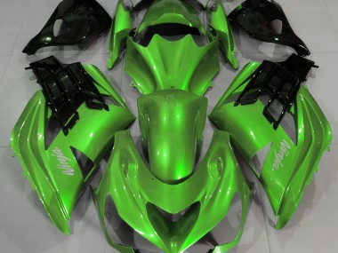 12-21 Vert Liquide ZX14R Carénage Moto